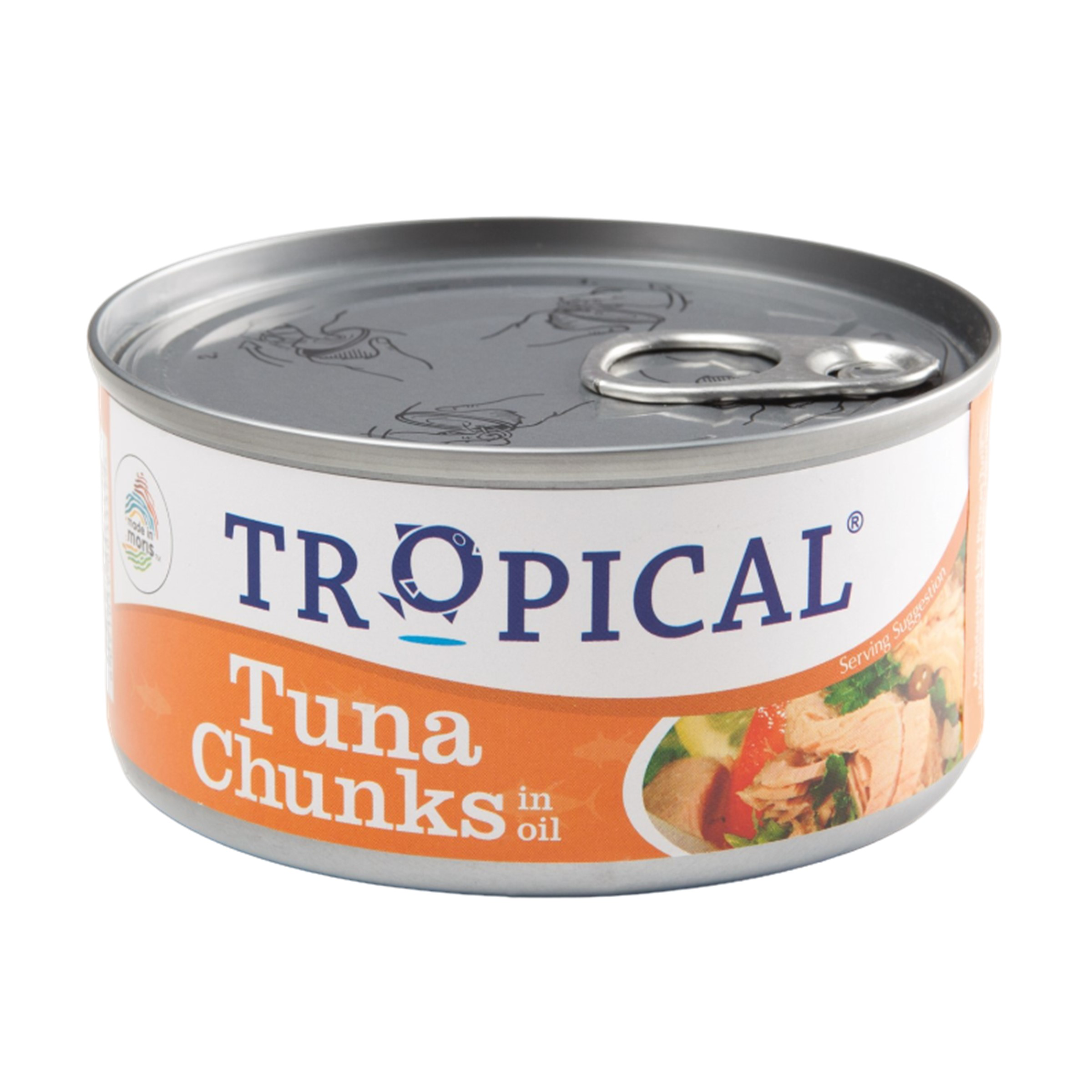 TROPICAL TUNA CHUNK IN OIL