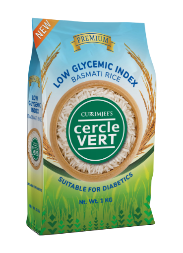 CERCLE VERT LOW GI BASMATI RICE 1KG